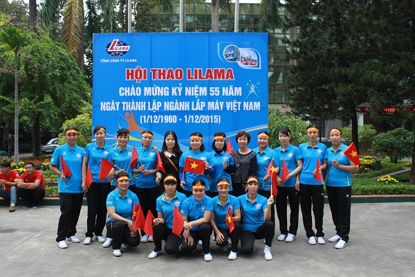Lisemco tham gia hội thao kỷ niệm 55 năm ngày thành lập Tổng công ty