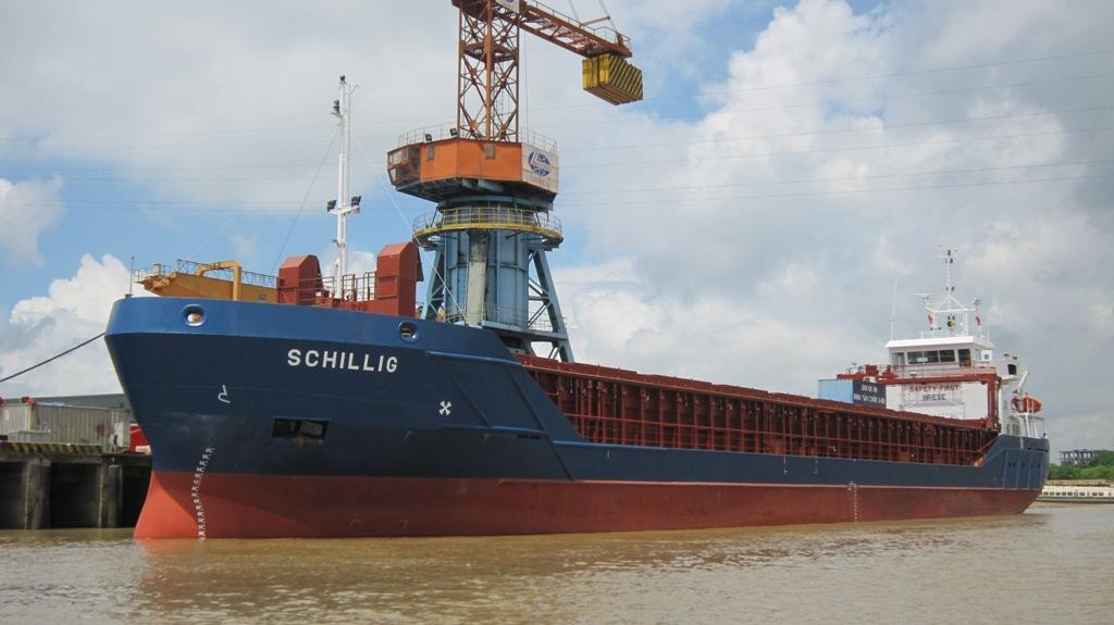 Lisemco thử đường dài thành công con tàu 3.300 DWT số 8 SCHILLIG.