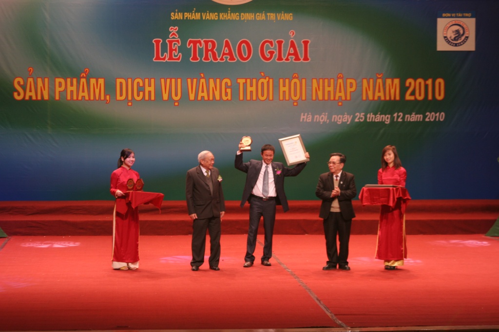 Saimax 3300 DWT Ship of LISEMCO is honorned to be Viet Nam top 50 Golden Products in intergration period