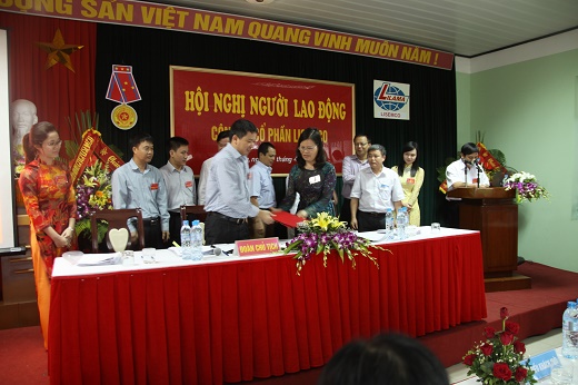 Hội nghị người lao động Lisemco 2014