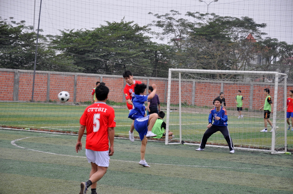 Giải bóng đá đoàn thanh niên Lisemco 2012.