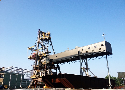 Lisemco Hoàn thành dự án Cẩu Shiploader - TaimWeser Lisemco Hoàn thành dự án Cẩu Shiploader - TaimWeser